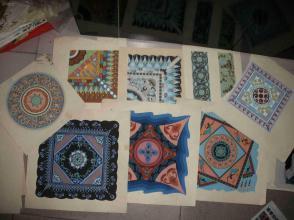 吉祥圖案設計底稿 傳統與現代的融合